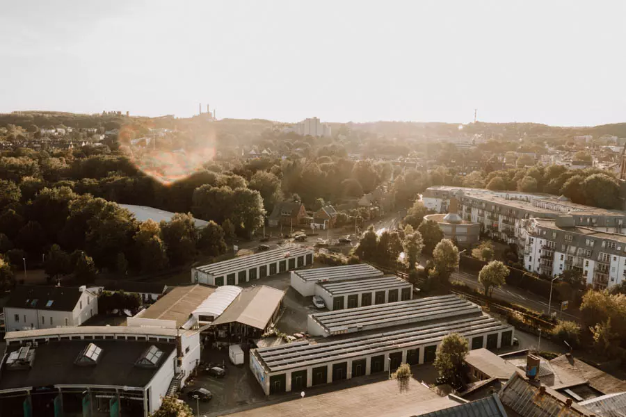 Drohnenfoto Rarehouse Frechen 
