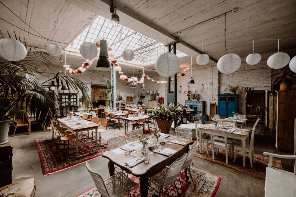 Rarehouse in Frechen Boho Industriel Hochzeitslocation bei Köln